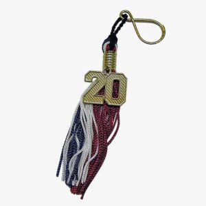 Key Ring Insignia Tassel with numeral - Schoen